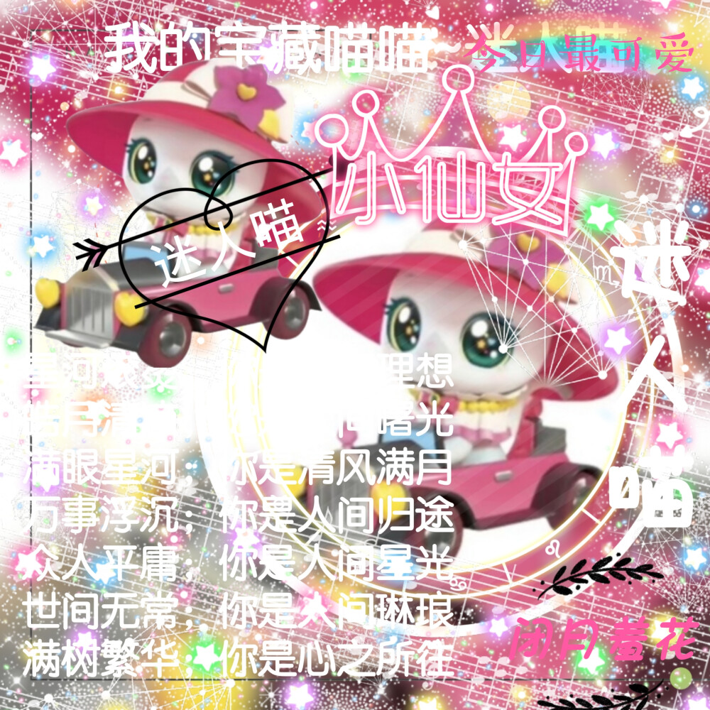 迷人喵的美图来啦