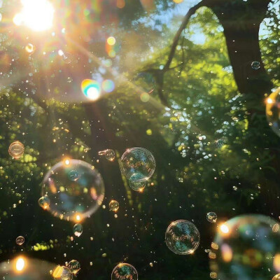 雨天：小清新女头像