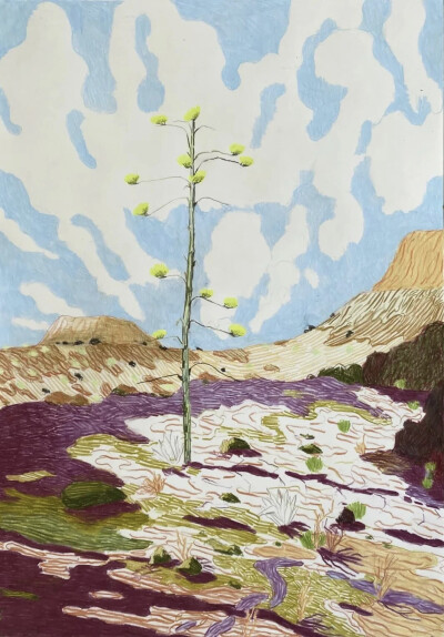 
他的艺术创作非常专注，其作品以独特的简约气质，在北欧现代主义绘画中占据独特地位。他的创作方法来源于对自然景观的深刻观察与内心转化。他常常描绘海景、天空、土地等自然主题，但摒弃了繁琐的细节。他的画布上…