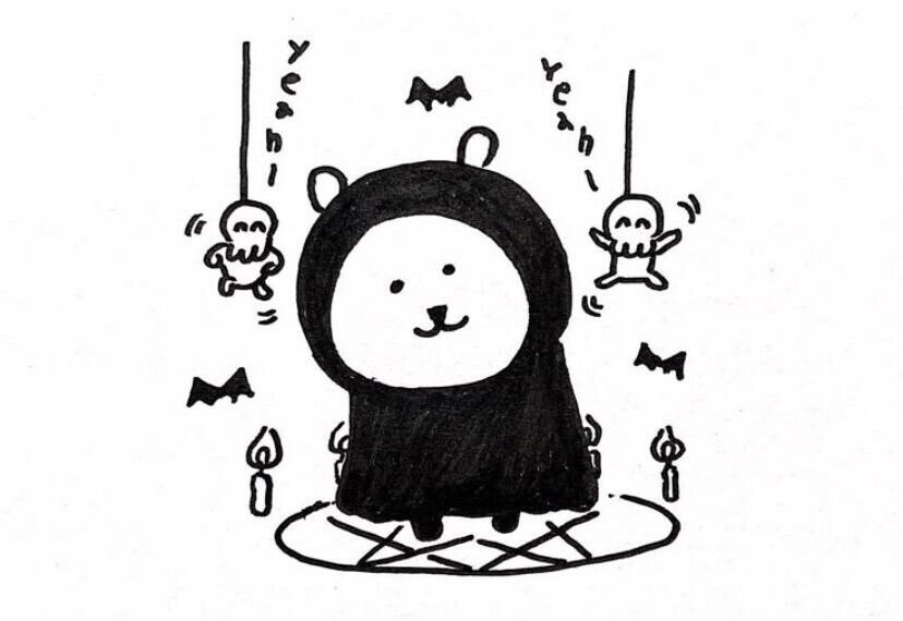 熊 ハロウィン！