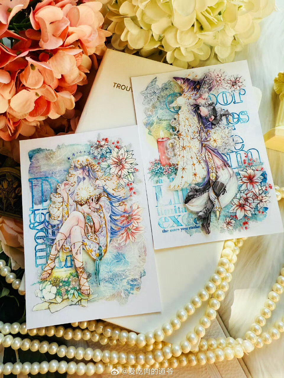 手账拼贴卡胶带拼贴参考