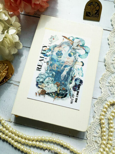 手账拼贴卡胶带拼贴参考