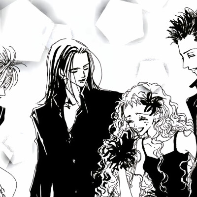 黑白漫画/女生头像