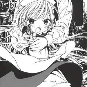 黑白漫画/情侣头像