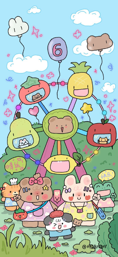 可爱小熊壁纸套图