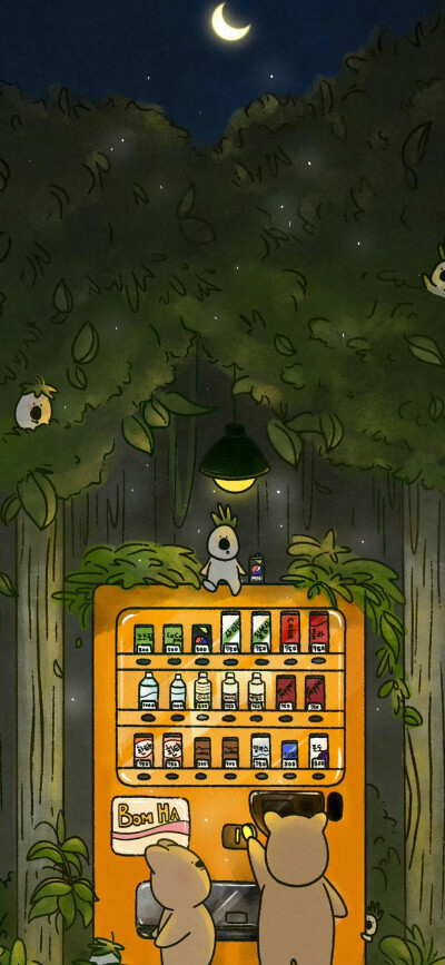 可爱壁纸·图源微博