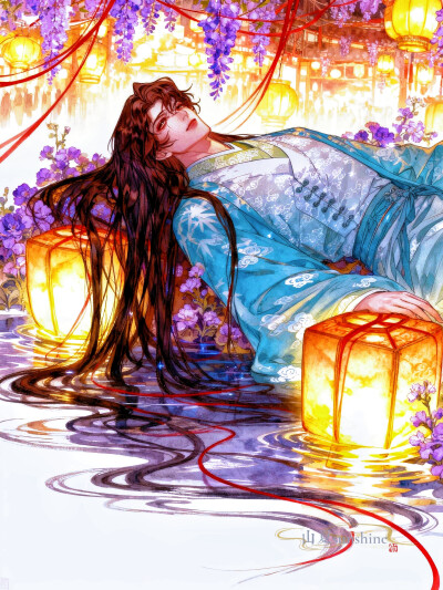 远远观望，费神思揣，心中却枝枝蔓蔓，像要开出什么一般