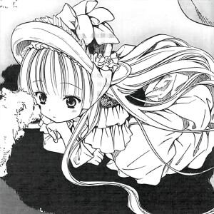 黑白漫画/女生头像