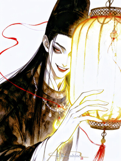 远远观望，费神思揣，心中却枝枝蔓蔓，像要开出什么一般