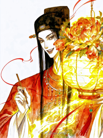 远远观望，费神思揣，心中却枝枝蔓蔓，像要开出什么一般