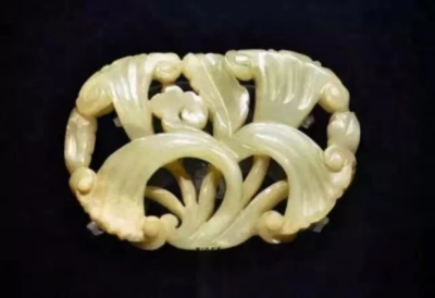 元代 玉牵牛花上海博物馆 藏