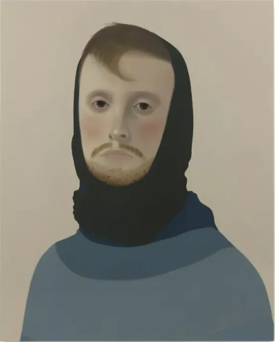 莎拉·鲍尔（Sarah Ball）英国当代艺术家，她的作品专注于肖像题材，通过对匿名者或历史档案中人物的细腻刻画，探讨身份、差异与公众窥视欲的复杂关系，为具象绘画的当代样态注入了冷静而独特的思考。