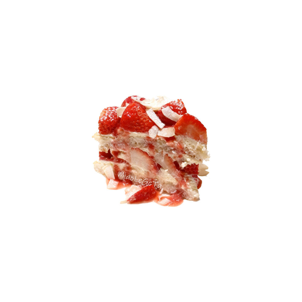 草莓蛋糕白底头像
图源小红地瓜 喵了个图