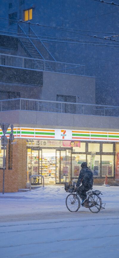 壁纸，雪景【图源网，侵删致歉】