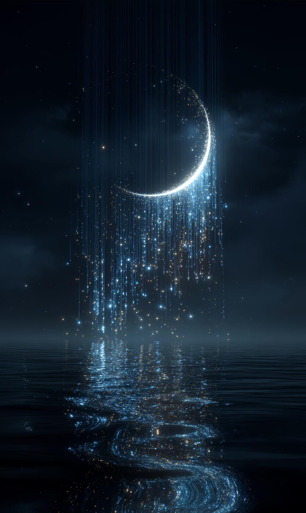 叩星月 转首 飞梦花河 变幻如瞬.