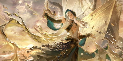 阴阳师 【花合战】泷·金沼秘海
沙海行舟