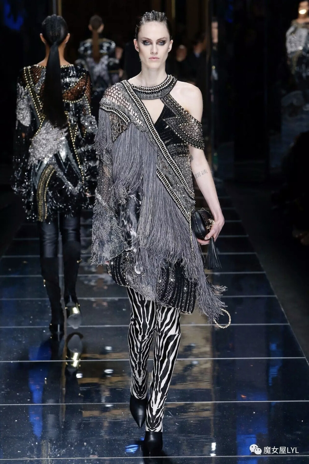 法国名牌Balmain巴尔曼2017年秋季成衣