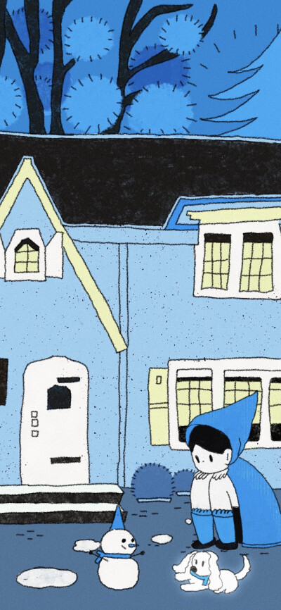 动漫场景壁纸，插画壁纸