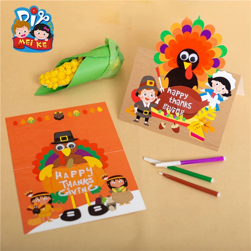 感恩节火鸡挂饰/火鸡立体贺卡