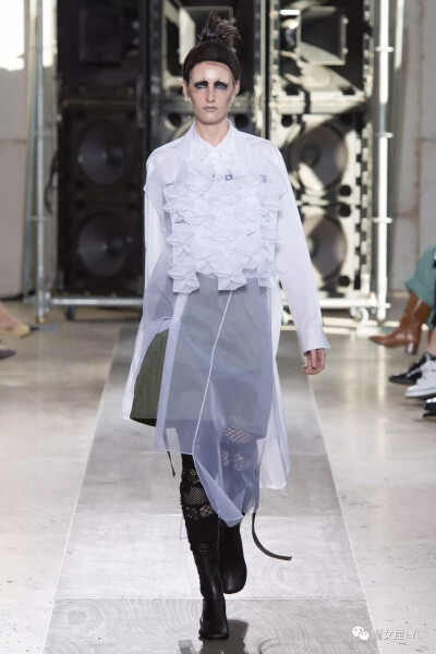 渡边淳弥Junya Watanabe2017春季成衣