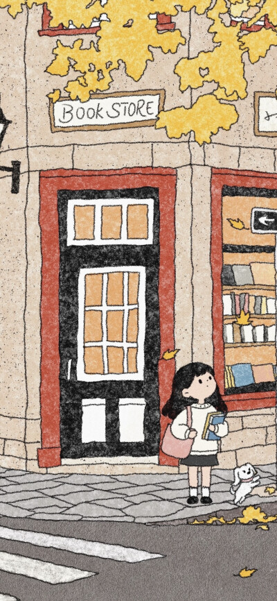 动漫场景壁纸，插画壁纸