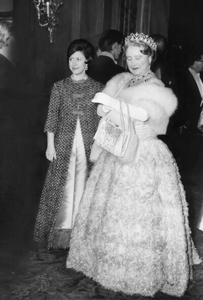 玛格丽特公主与母亲