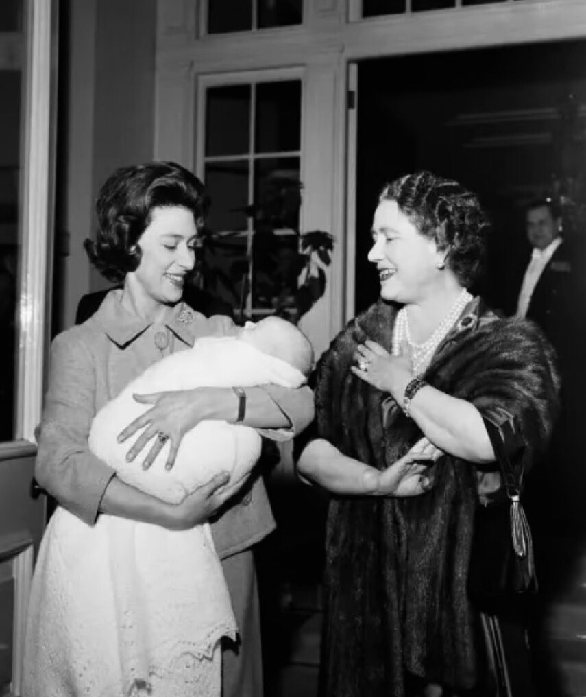 玛格丽特公主与母亲