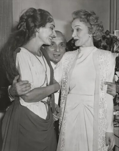 玛琳黛德丽与Maira Callas