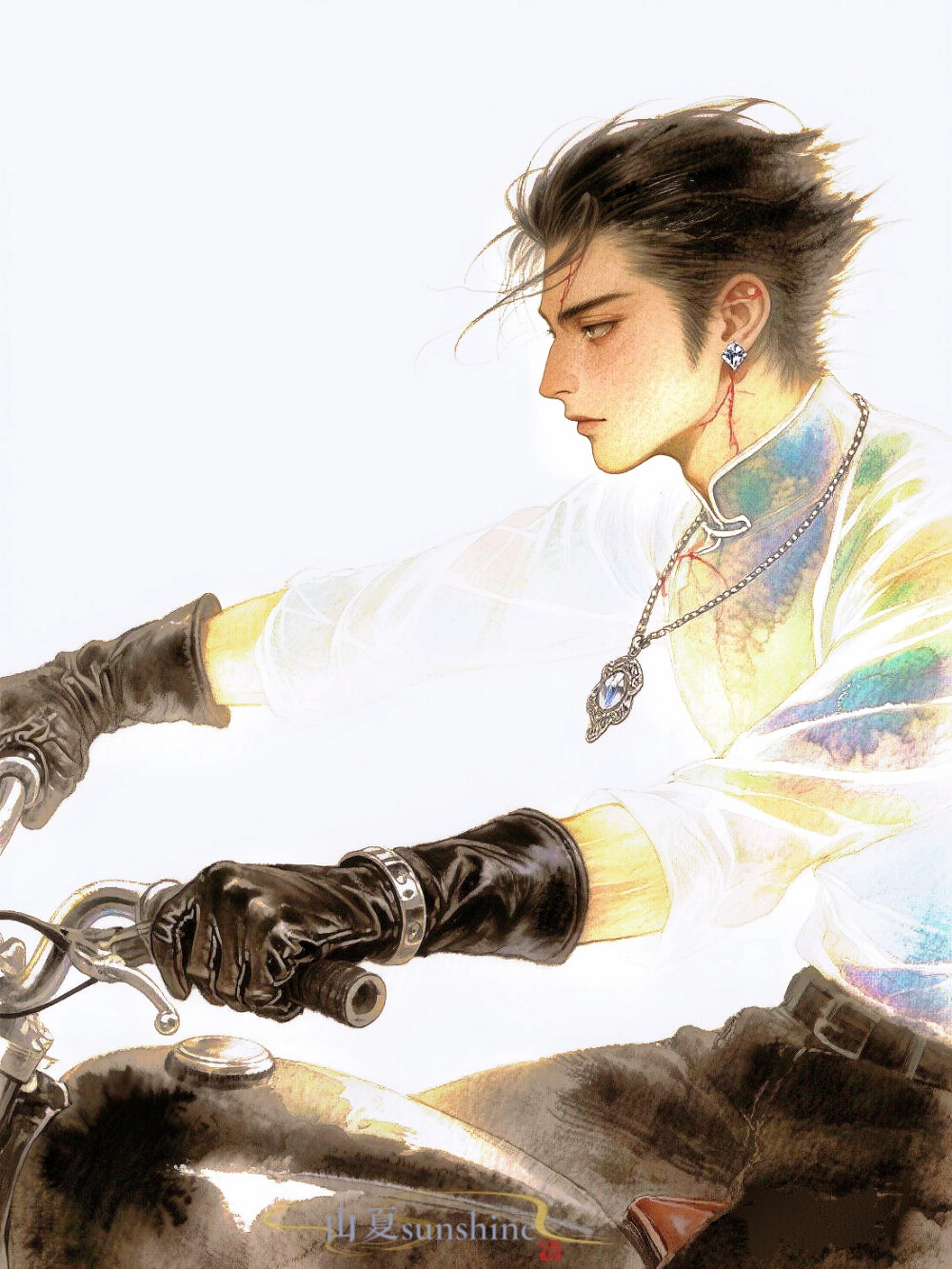 我们在年少时不明白，有些乐章一旦开始，唱的就是曲终人散。