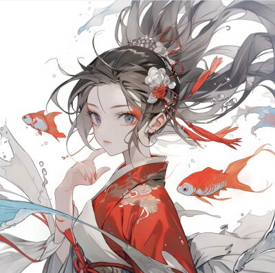 锦鲤闺蜜头像 好运头像