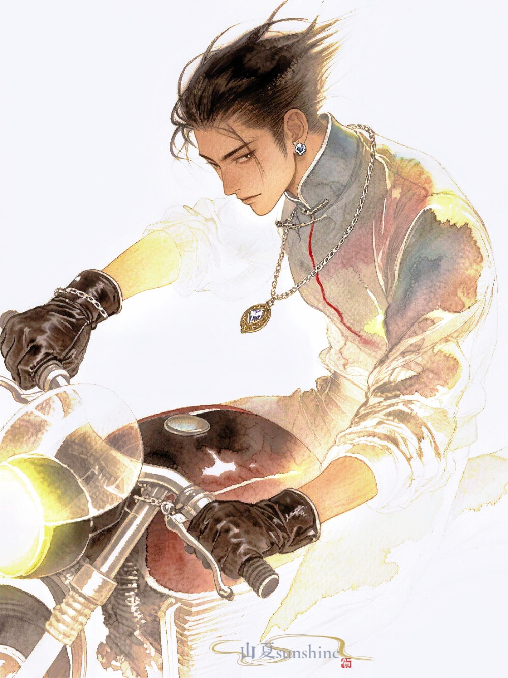 我们在年少时不明白，有些乐章一旦开始，唱的就是曲终人散。