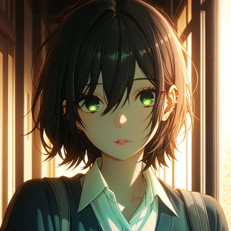 来源：Pin
编辑：图片是ai
动漫女头Δ