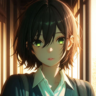 来源：Pin
编辑：图片是ai
动漫女头Δ