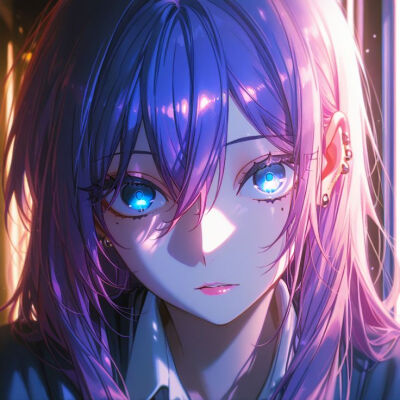 来源：Pin
编辑：图片是ai
动漫女头Δ