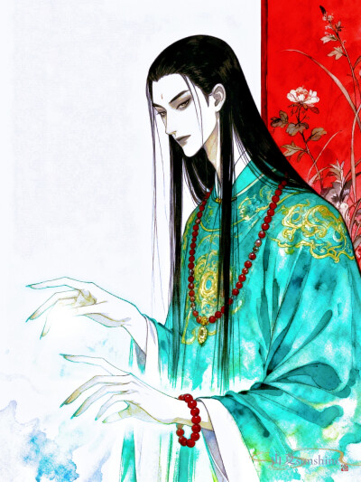 你身后风吹一夜，把初见撕成告别