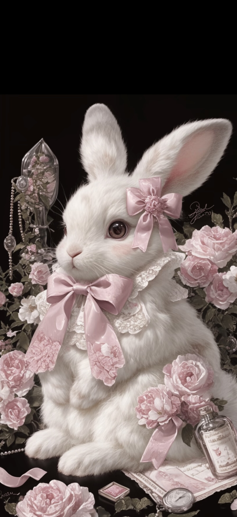可爱小兔 手机壁纸