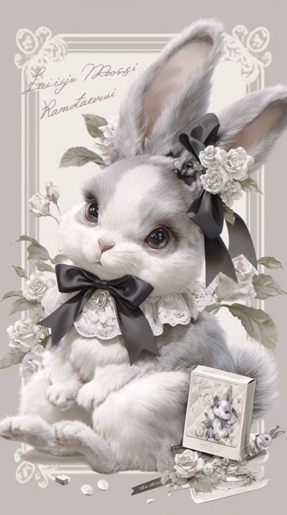 可爱小兔 手机壁纸