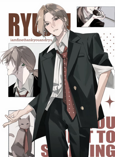 申留真 同人插画