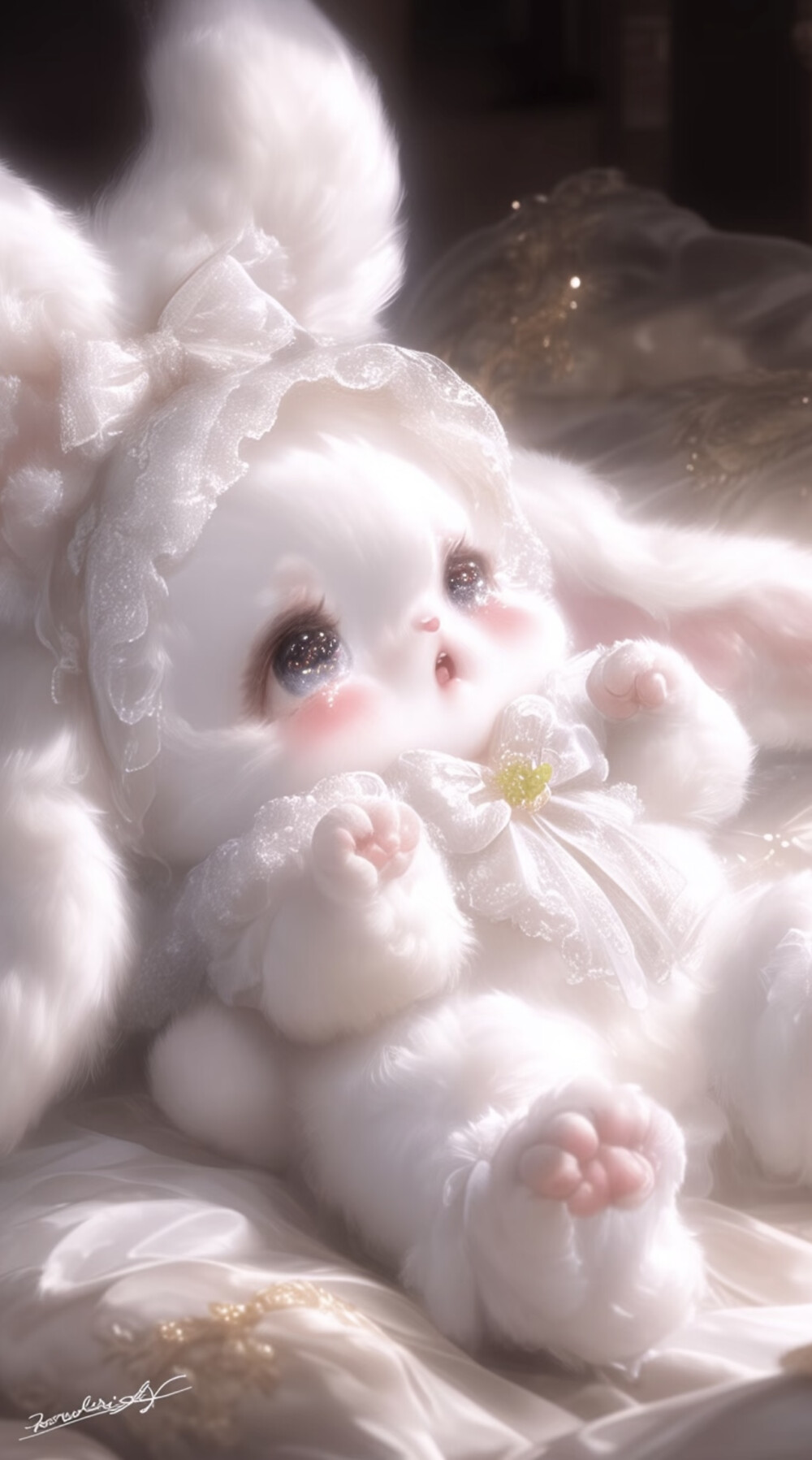 可爱小兔 手机壁纸