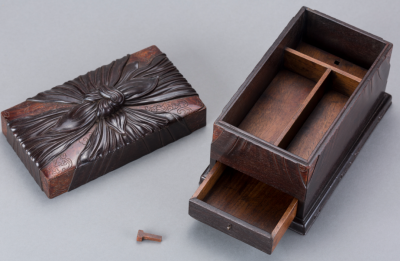 清代  黄花梨紫檀包袱盒观复博物馆 藏