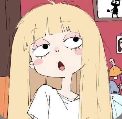 女生动漫搞怪头像