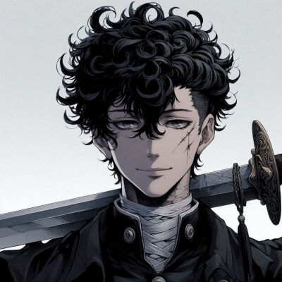 来源：Pin
编辑：图片是ai
动漫男头Δ