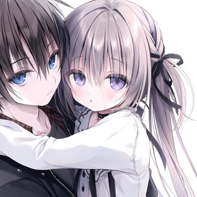 动漫情侣头像ai