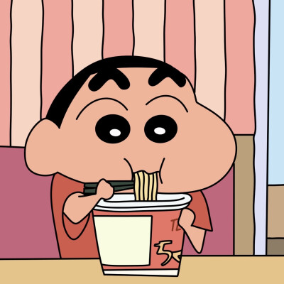 可爱搞怪动漫头像，蜡笔小新头像