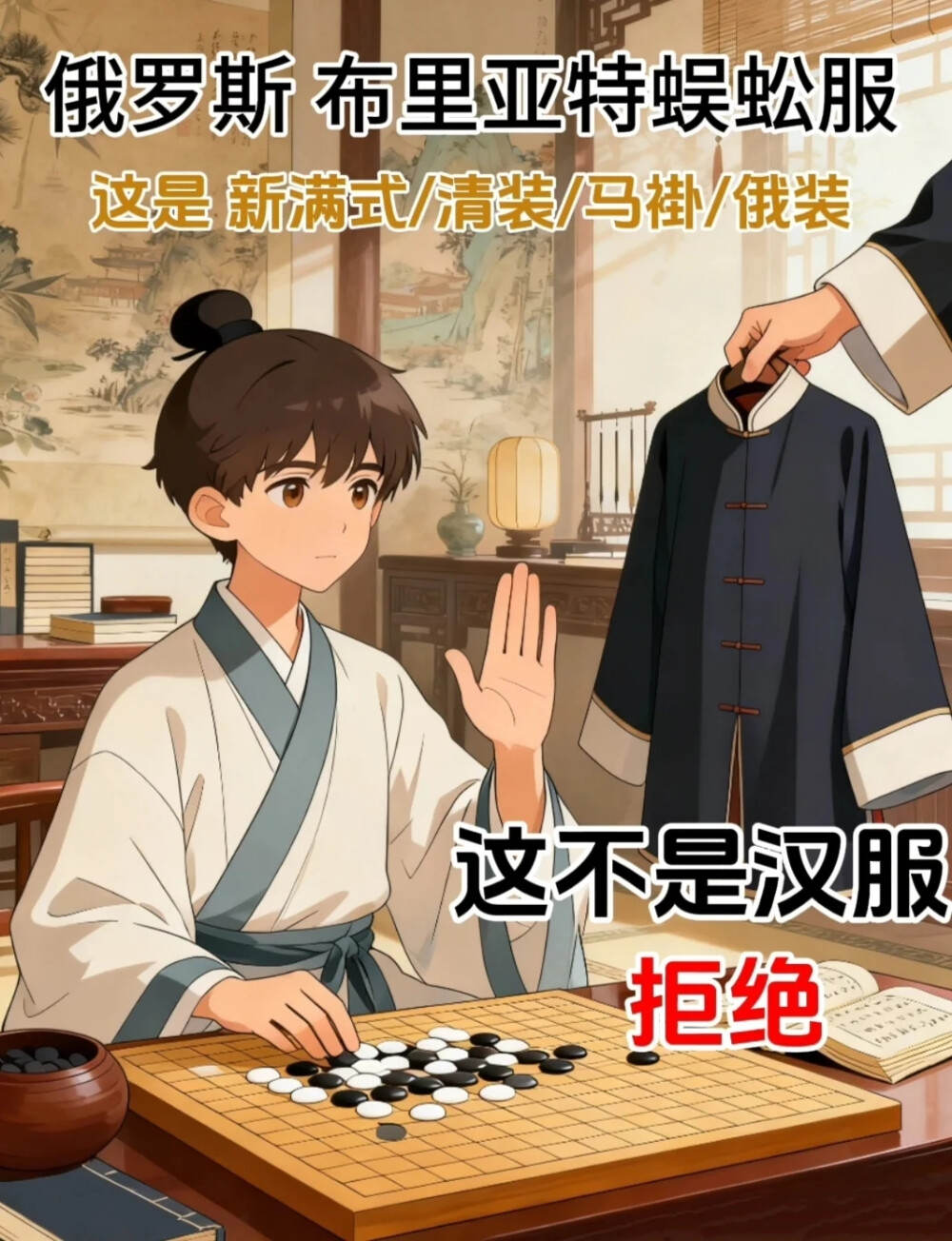 拒绝满遗推广的乾隆审美丑衣服！这些都不是汉服！