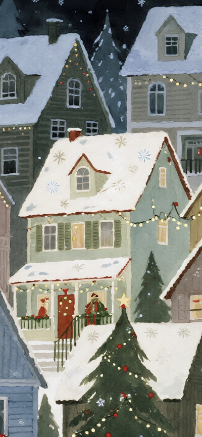 动漫场景壁纸，插画壁纸