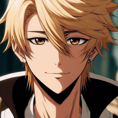 来源：Pin
编辑：图片是ai
动漫男头Δ