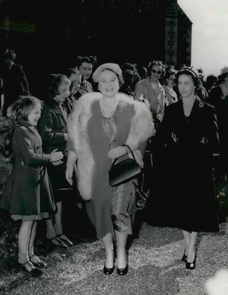 玛格丽特公主与母亲