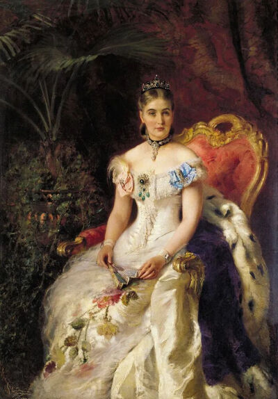 《Portrait of Countess Maria Mikhailovna Volkonskaya》