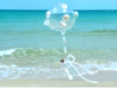 海洋 海风 风铃 海滩